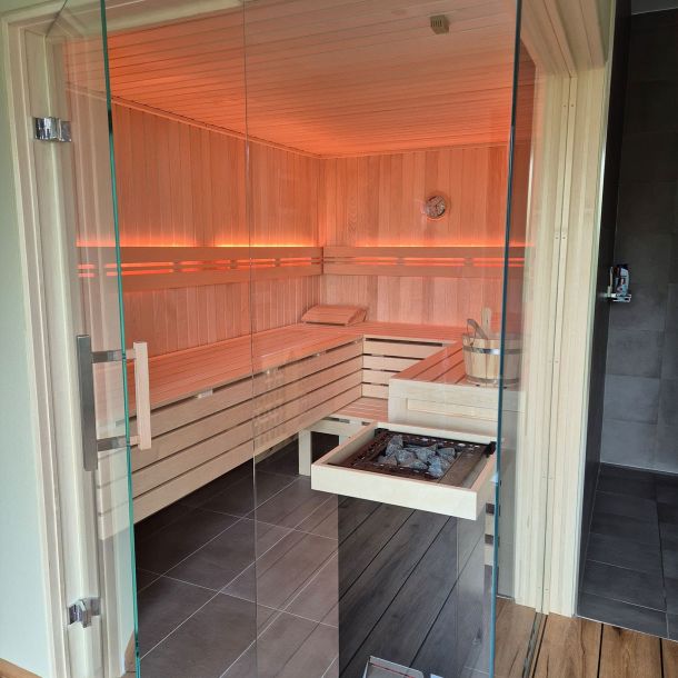 moderne Sauna in Cracau