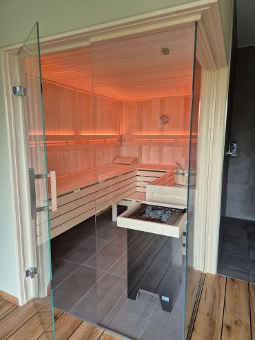 moderne Sauna in Cracau